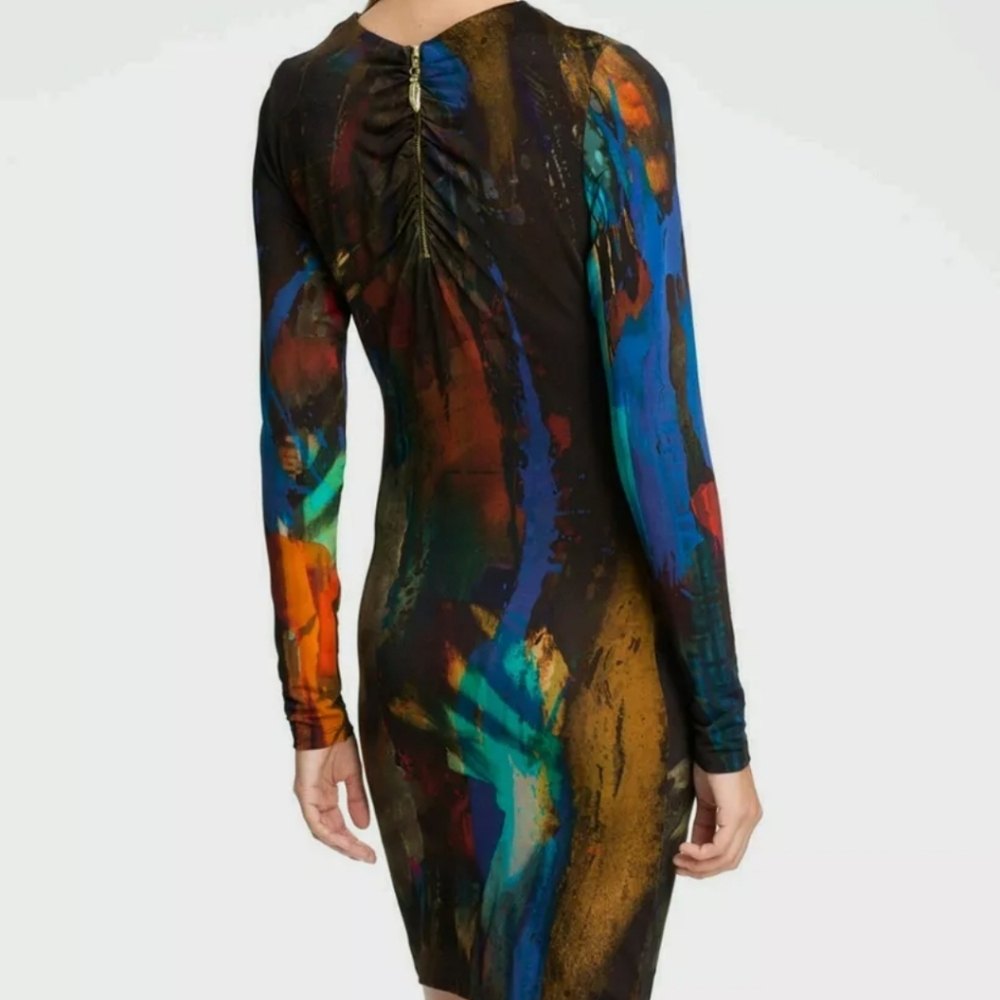 9B. Ted Baker London Pennii Ruched Pencil Dress - Size 2 - Picture 2 of 8